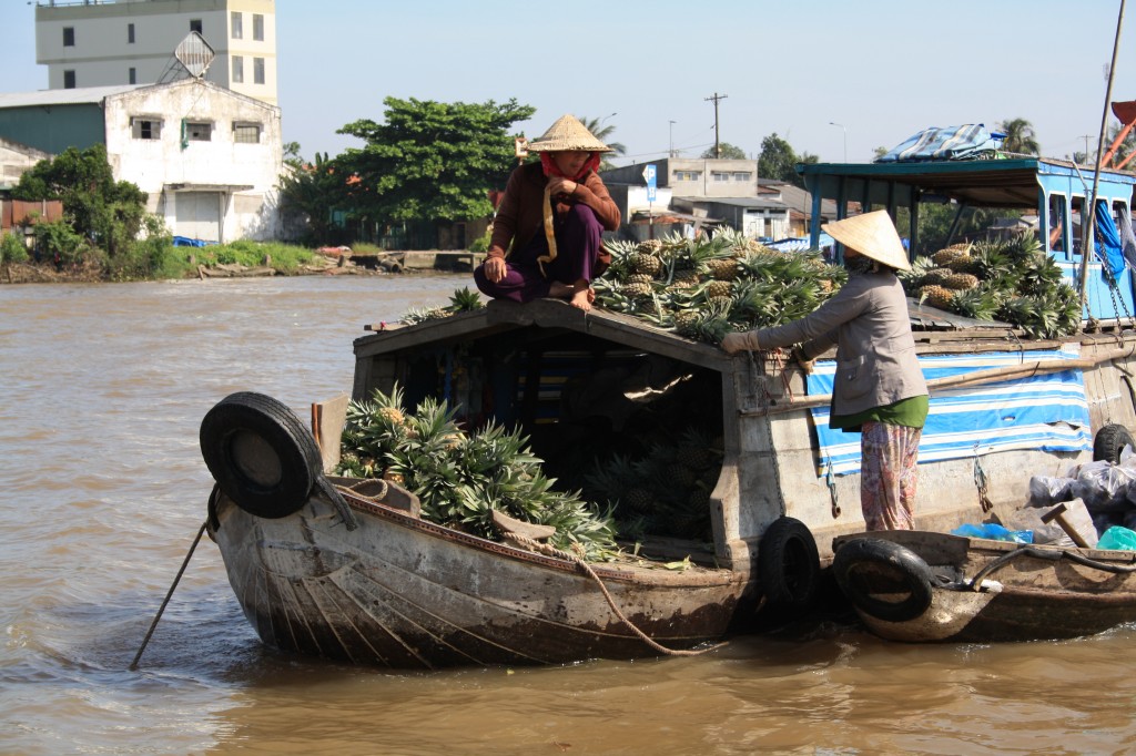 Schwimmender Markt Can Tho